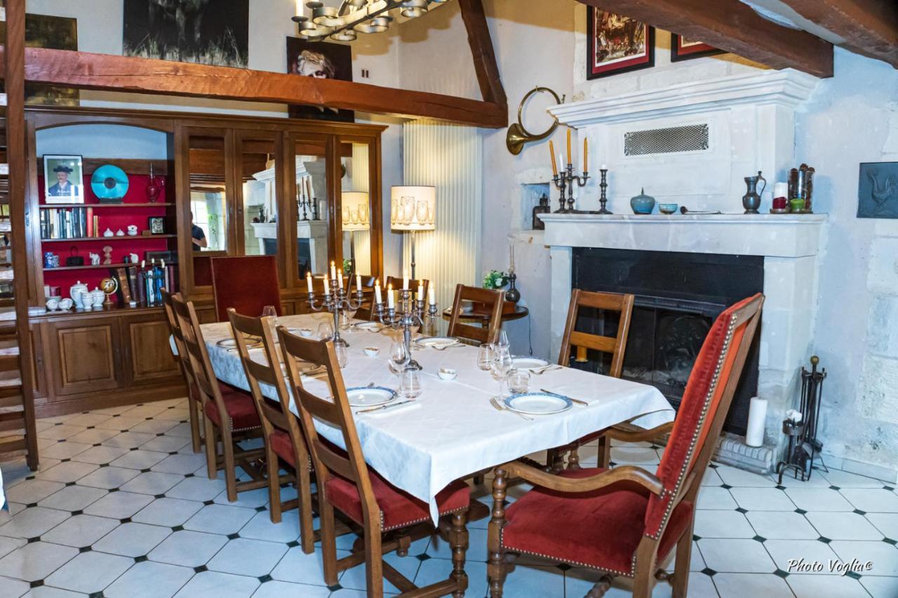 Domaine De La Juranvillerie, Gite Et Chambres D'Hotes Rigny-Ussé Eksteriør billede
